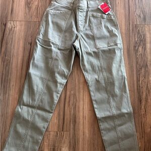 SPANX Olive Green High-Waisted Pants